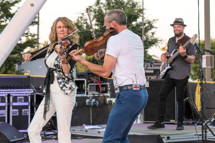 Married Celtic fiddling superstars Natalie MacMaster and Donnell Leahy will open a summer of free-admission concerts at Peterborough Musicfest with an evening performance at Del Crary Park in downtown Peterborough on Canada Day. (Photo: Natalie MacMaster and Donnell Leahy website)