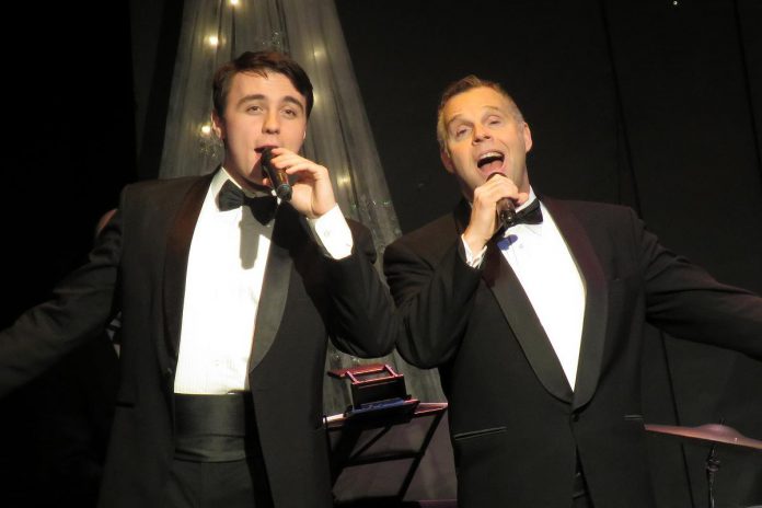 Connor Boa and Rick Kish will perform songs made famous by some of the world's greatest male singers in "The Crooner Show", running for seven performances from June 6 to 10, 2023 at Globus Theatre at the Lakeview Arts Barn in Bobcaygeon. (Photo: Shutter Studios)