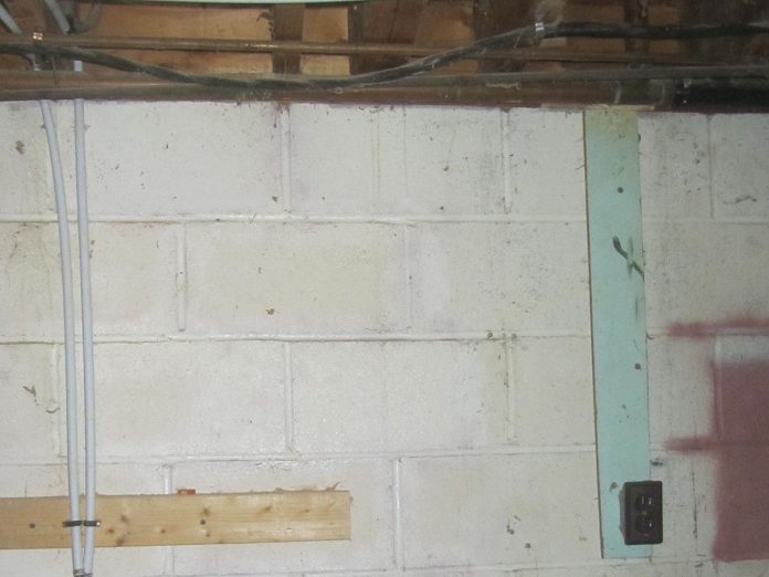 In many older homes, basements and basement headers (the area between the floor joists) are completely uninsulated. Finishing and insulating an uninsulated basement can often result in energy savings of 25 to 30 per cent. (Photo: Clara Blakelock / GreenUP)