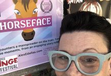 'Queen of the Fringe' Alex Dallas will perform her award-winning and critically acclaimed one-woman show "Horseface" for one night only at Globus Theatre in Bobcaygeon on June 15, 2023. (Photo: Alex Dallas)