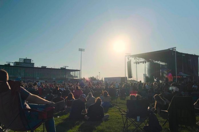 Holiday Inn Peterborough-Waterfront has partnered with Kawartha Downs for the Kawartha Country Music Festival in July, where concert-goers can receive 15 per cent off their stay at the hotel, while two scheduled buses will shuttle concert-goers back and forth from the hotel to the grounds. (Photo courtesy of Kawartha Downs)