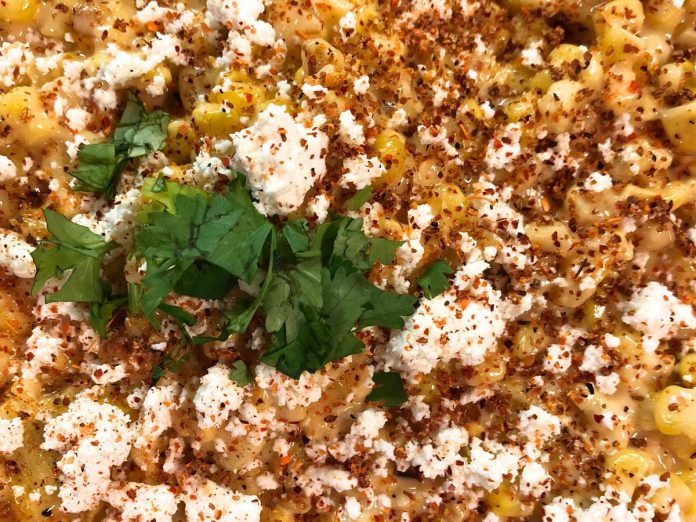 La Hacienda is one of 10 downtown Peterborough restaurants participating in the New Canadians Centre's 2023 Multicultural Food Crawl during the month of June.  For the free sampling day on June 24, La Hacienda will be offering esquites (Mexican street corn). (Photo courtesy of La Hacienda)