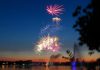 Local photographer Kirk Doughty captured this shot of the 2018 Canada Day fireworks over Little Lake in Peterborough. (Photo: Kirk Doughty)