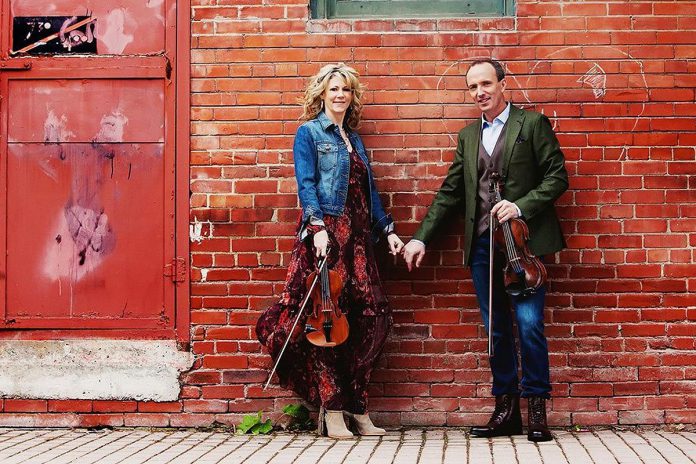 Natalie MacMaster and Donnell Leahy will perform a free-admission concert at 8 p.m. on Saturday, July 1st at Del Crary Park to open Peterborough Musicfest's 36th summer season. (Publicity photo)