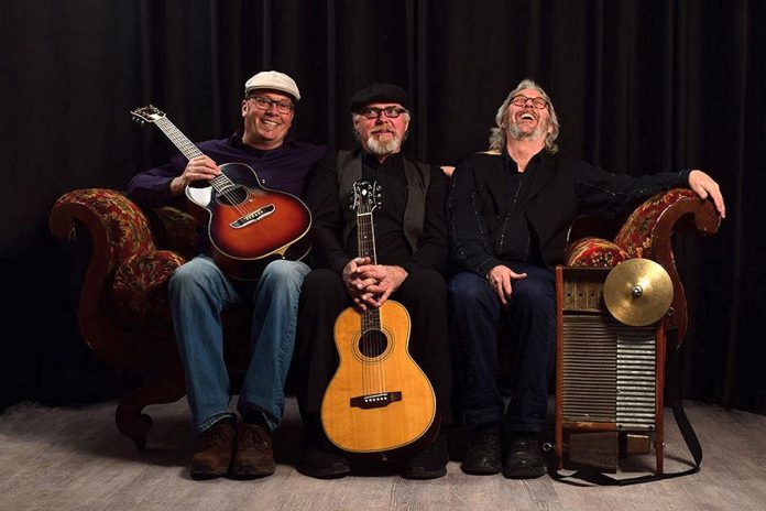 Jackson Delta (Rick Fines, Gary Peeples, and Alan Black) will perform the last-ever summer concert at ZimArt Rice Lake Gallery near Bailieboro on August 30, 2023. (Photo: Mark L. Craighead)
