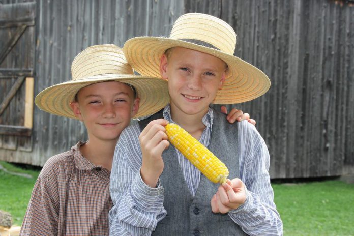 Lang Pioneer Village Museum in Keene will be ringing in the harvest with a family-friendly Corn Roast on August 27, 2023. (Photo: Lang Pioneer Village Museum)