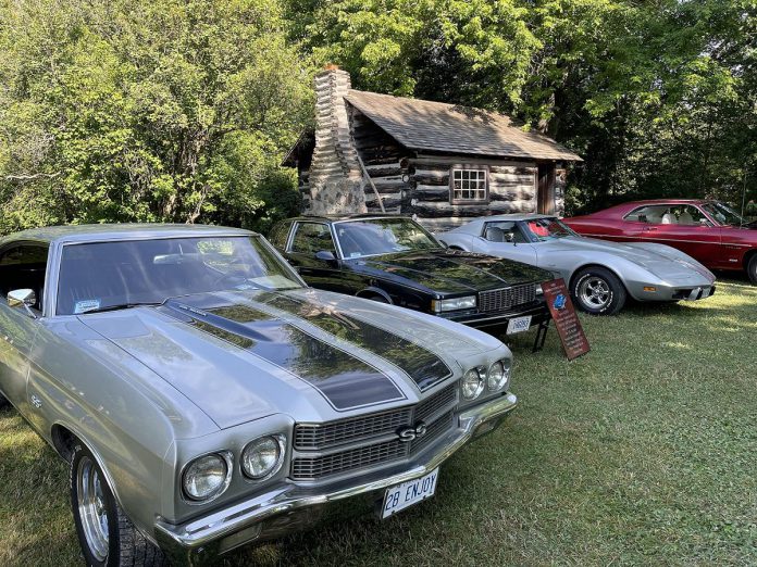 Enthusiasts from across Ontario wlll be showcasing their antique and classic cars and vintage motorcycles at Lang Pioneer Village Museum in Keene during the annual Transportation Day Car & Motorcycle Show on July 9, 2023. (Photo: Hailey Doughty)