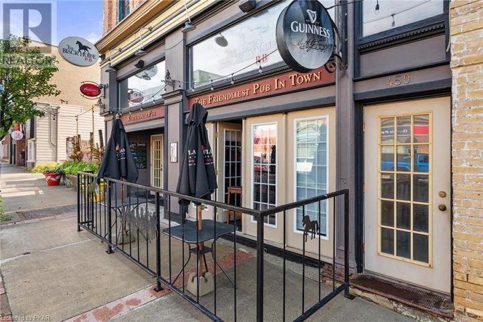 The Black Horse Pub at 450 George Street North in downtown Peterborough is up for sale, with a selling price of $1.2 million. Current owner Desmond Vandenberg, with his wife Maria, purchased the property in May 2018 from then-owner Ray Kapoor. (Photo: REALTOR.ca)