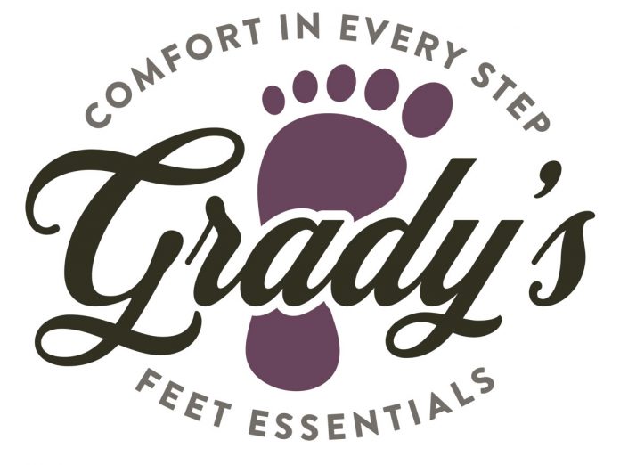 Grady's Feet Essentials logo. (Graphic: Grady's Feet Essentials)