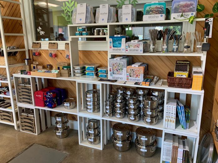 The GreenUP Store & Resource Centre at 378 Aylmer Street North in downtown Peterborough carries what you need to pack a litterless lunch. (Photo: Eileen Kimmett / GreenUP)