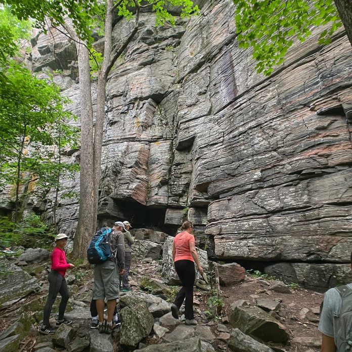 The free guided hikes during the Hike Haliburton Festival in the Haliburton Highlands range from easy to challenging, including the epic eight-hour 16-kilometre "Ridge Trail Hiking Network" hike from the Log Chute on Big Hawk Road to the Coopers Lookout on September 23, 2023. (Photo courtesy of Hike Haliburton)