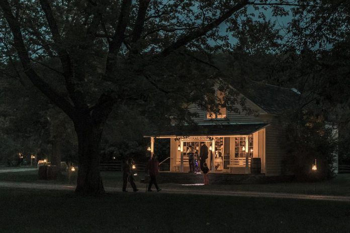 Lang Pioneer Village Museum in Keene will be illuminated with the soft glow of lanterns and candles during "Village by Lantern Light" on August 12, 2023. You can view an antique clock and timepiece collection at the General Store.(Photo: Heather Doughty Photography).