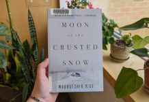 "Moon of the Crusted Snow" by Waubgeshig Rice, a 2018 post-apocalyptic thriller set in a small Anishinaabe community, was chosen earlier this year for the Peterborough Public Library's inaugural "One Book, One Ptbo" event. The event aims to build community through a shared reading experience, and culminates with a public reading by the author in Peterborough on November 15, 2023. (Photo courtesy of Peterborough Public Library)