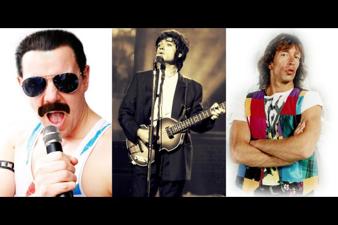 The British Legends tribute to Freddie Mercury, Paul McCartney, and Mick Jagger comes to Peterborough Musicfest for a free-admission concert at Del Crary Park on August 5, 2023. (Photos: Booking House Inc.)