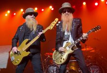 Dusty Hill and Billy Gibbons of ZZ Top performing at the Majestic Theatre in San Antonio in 2015. Brothers Chris and Geoff Dahl of London, Ontario, known for their Blues Brothers tribute, will perform a free-admission tribute concert to ZZ Top at Peterborough Musicfest on August 12, 2023. (Photo: Ralph Arvesen via Wikimedia)