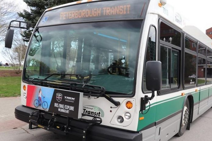 A Peterborough Transit bus. (Photo: City of Peterborough)