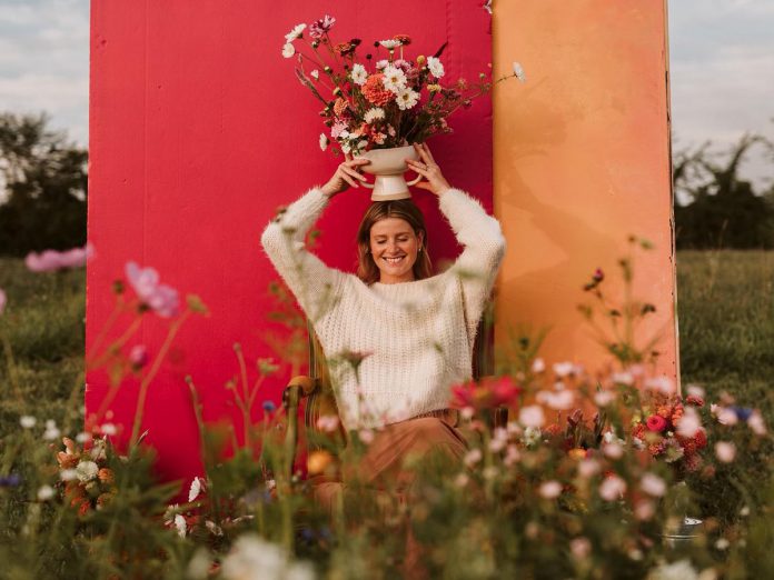 Kelly Convery has rebranded her small-scale Ennismore flower farm, originally called The Flower Patch, as Sanctuary Flower Fields. She says flowers were her sanctuary both while she was dealing with the mental health toll during her former pandemic career and also while dealing with the grief resulting from the tragic loss of a close friend. (Photo: Mary Zita Payne Photography)