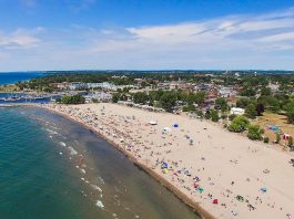 Victoria Park Beach in Cobourg. (Photo: Town of Cobourg)