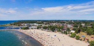 Victoria Park Beach in Cobourg. (Photo: Town of Cobourg)
