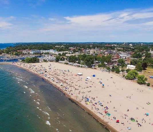 Victoria Park Beach in Cobourg. (Photo: Town of Cobourg)