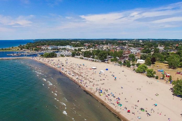 Victoria Park Beach in Cobourg. (Photo: Town of Cobourg)