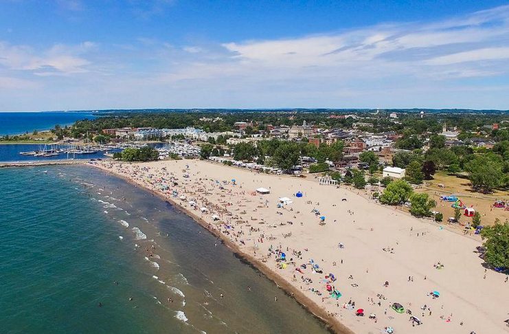 The Beach Report for July 3 to 9, 2026 Victoria Park Beach in Cobourg. (Photo: Town of Cobourg)