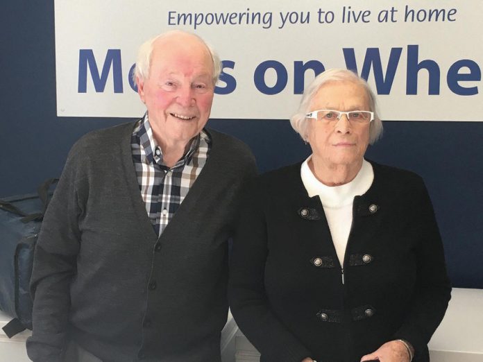 In spring 2019, Community Care Peterborough featured Ernie and Mona Ferguson on the cover of the charity's "The Thread" publication in recognition of their combined 80 years of volunteering for the organization, with Mona the longest-serving volunteer in Community Care Peterborough's history. At the urging of his daughter, the 95-year-old Ernie began writing down his memories shortly before Mona passed away in 2002, and he's now published his book "Thanks for the Memories," dedicated to his late wife. (Photo: Community Care Peterborough)