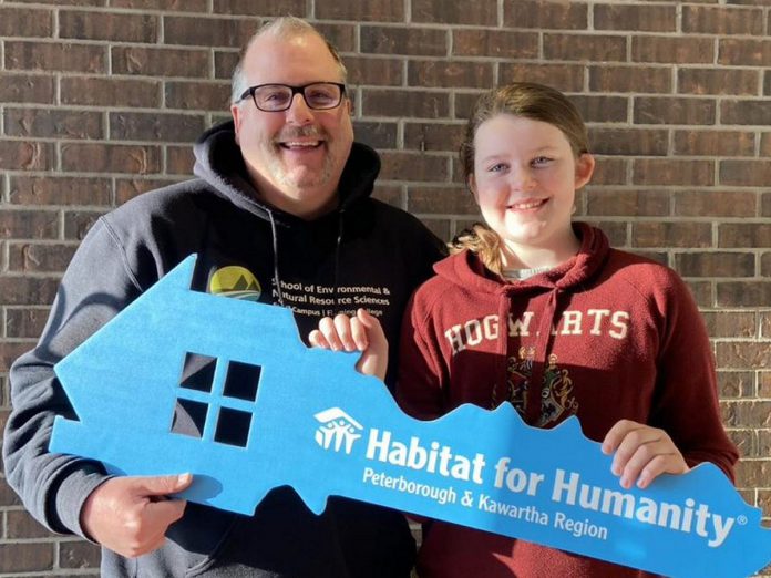 Since 2002, Habitat for Humanity Peterborough & Kawartha Region has helped 82 low-income working families become homeowners through low-interest, geared-to-income mortgage plans. The organization is accepting applications for the Phase Two condo development at 21 Leahy's Lane, which includes 11 two-bedroom and a single one-bedroom unit. (Photo courtesy of Habitat for Humanity Peterborough & Kawartha Region)  