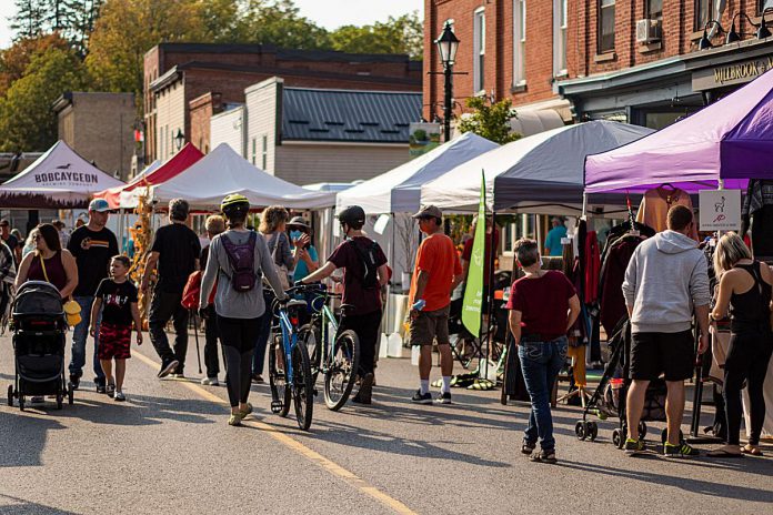 Downtown Millbrook will turn into a celebration of the harvest with the return of the Millbrook Fall Festival hosted by the Millbrook Business Improvement Area from 11 a.m. to 5 p.m. on September 23, 2023. The festival will feature more than 30 local vendors, live entertainment, kids' activities, prizes, contests, and lots of food. (Photo: Dave Harry / Fire Horse Photography www.firehorsedigital.com)