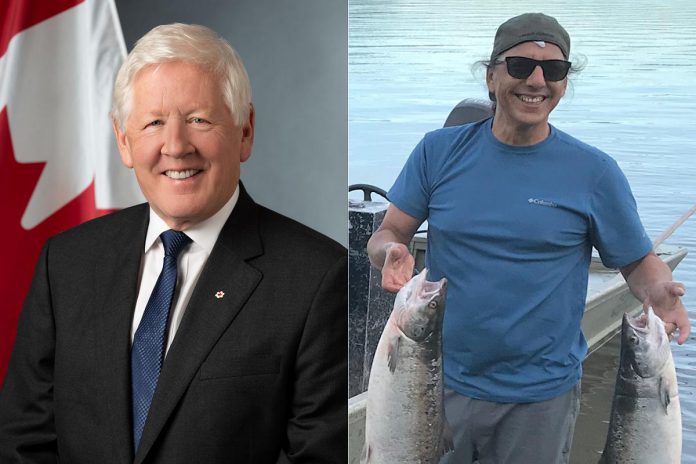 Canada's ambassador to the United Nations Bob Rae and Dr. Fred Metallic, director of natural resources of Listuguj Mi'gmaq First Nation, are special guest speakers at the fourth annual Mnoominkewin gathering at Curve Lake First Nation on September 23, 2023. (kawarthaNOW collage)