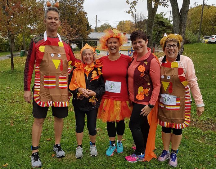 Costumes are encouraged during the annual Fenelon Falls Turkey Trot fun run and walk. (Photo: Fenelon Falls Turkey Trot)
