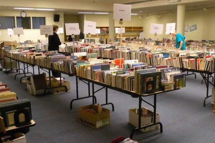 Get stocked up on books for the fall and winter with the Friends of the Library Book Sale at the Peterborough Public Library. (Photo: Friends of the Library)