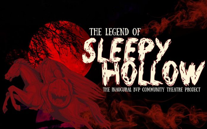 Tweed & Company Theatre's community theatre production "The Legend of Sleepy Hollow" is based on American author Washington Irving's famous 1820 short story featuring a headless horseman. (Graphic: Tweed & Company Theatre)