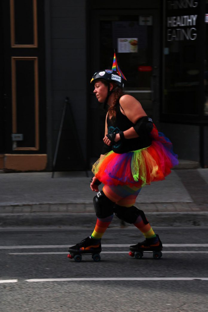 The annual Peterborough-Nogojiwanong Pride Parade on September 23, 2023. (Photo courtesy of Sean Bruce)