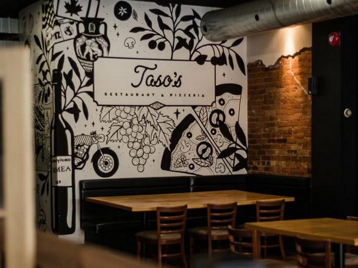 Taso's Restaurant & Pizzeria is closing its location at 287 George Street in downtown Peterborough, with its last day of operation October 14, 2023, and operating exclusively out of its new location at 18 Lindsay Road in Fowlers Corners. (Photo: Taso's)