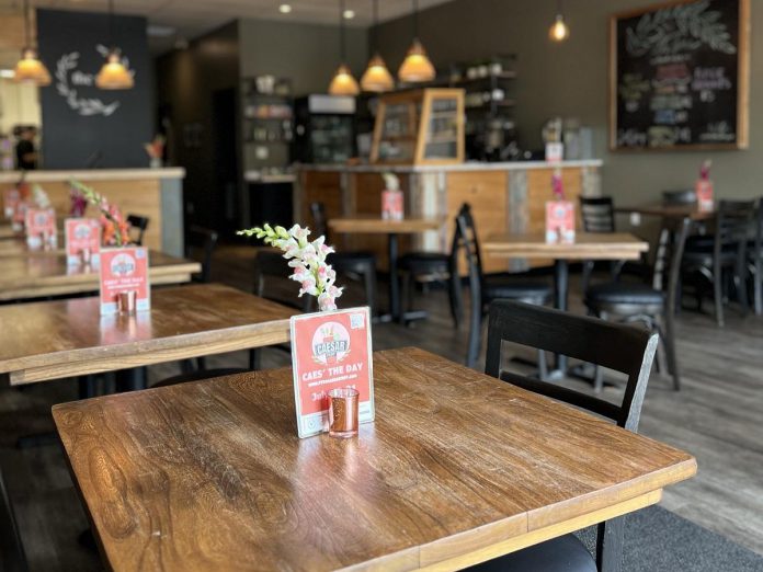 Located at 165 Sherbrooke Street in downtown Peterborough, The Vine is a pescatarian, vegetarian, and vegan restaurant that will be also be hosting events during the fall, beginning with a drag brunch on September 16, 2023 in celebration of Peterborough Pride. Other in-store events will include ticketed dinners and movie nights. (Photo courtesy of The Vine)