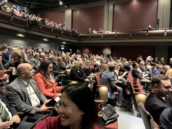 There was a full house at Showplace Performance Centre in downtown Peterborough on October 18, 2023 for the Peterborough and the Kawarthas Chamber of Commerce's 20th annual Business Excellence Awards. (Photo: Showplace Performance Centre)