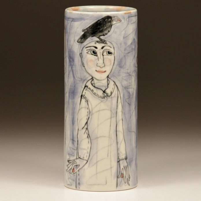 "The Reward" (2023, porcelain, 22 cm x 9 cm x 9 cm) by Peterborough County ceramic artists Thomas Aitken and Kate Hyde is one of the many artworks that will be auctioned off at the Art Gallery of Peterborough's It's All About ART fundraiser at The Venue in downtown Peterborough on October 28, 2023. (Photo courtesy of Art Gallery of Peterborough) 