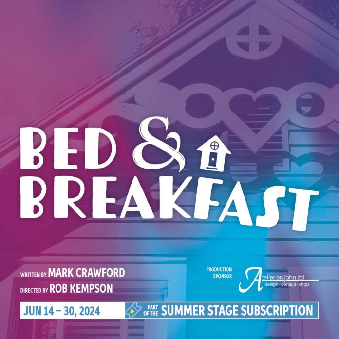 Bed & Breakfast promotional image. (Graphic courtesy of Capitol Theatre)