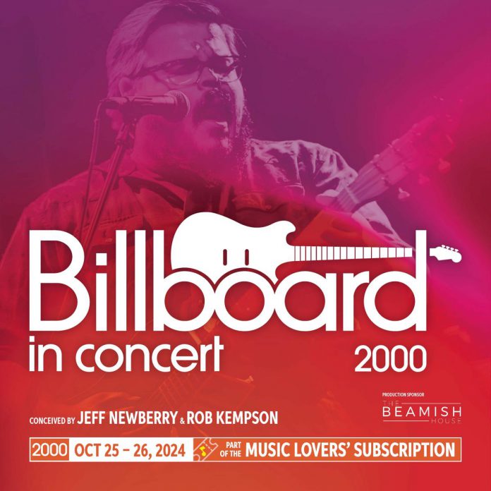 Billboard In Concert 2000 promotional image. (Graphic courtesy of Capitol Theatre)