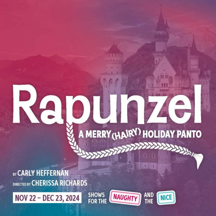 Rapunzel: A Merry (Hairy) Holiday Panto promotional image. (Graphic courtesy of Capitol Theatre)