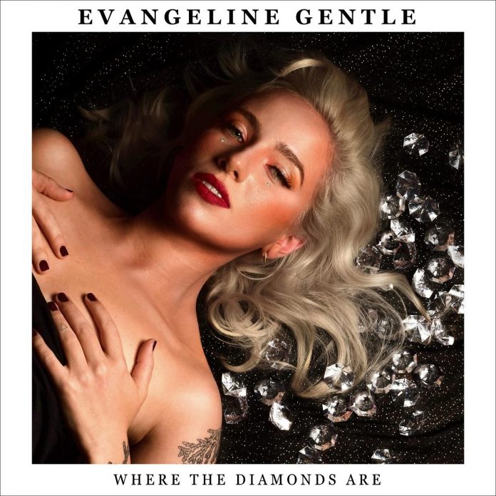The cover of Evangeline Gentle's second album "Where The Diamonds Are".