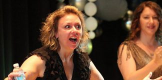 When comedian Jennine Profeta moved to Ontario from Winnipeg to study improv, she didn't think she had much of a talent for it. But she was determined. After years spent touring with Second City and other select theatres, writing for CBC, and appearing on television and in film, Profeta now live and works out of Bobcaygeon, where she leads theatre and improv classes for beginner performers of all ages and is an active community member. (Photo: Julie Card / mycollingwood.ca)