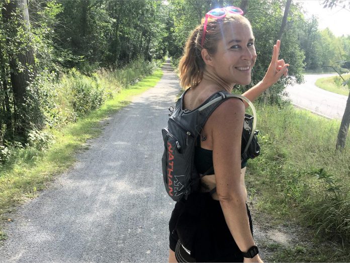 Monarch Ultra co-founder Carlotta James is an ultra-marathon runner and a pollinator advocate. (Photo courtesy of Monarch Ultra)