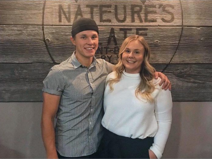 After five years in business, siblings Nathan and Danielle White have announced they will be closing their downtown Peterborough vegan restaurant Nateure's Plate – Plant Based Eatery & Bar on October 28, 2023. (Photo courtesy of Nateure's Plate)