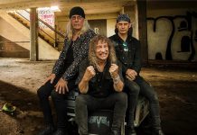 Pioneering Canadian heavy metal band Anvil (Steve "Lips" Kudlow on vocals and guitar, Robb Reiner on drums and percussion, and Chris Robertson on bass) is performing at the Red Dog Tavern in Peterborough on Friday night, one of the last live music events at the downtown venue before it closes for good on November 1. (Publicity photo)