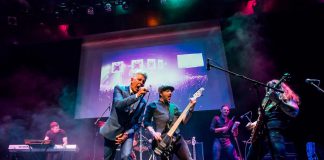 BowieFest Canada is celebrating the music of the late David Bowie this weekend, starting Friday night with a launch party and Bowie karaoke at the Crook and Coffer pub in downtown Peterborough, followed on Saturday afternoon by the Bowie Bazaar in the lobby of Showplace Performance Centre and a "Ziggy Played Guitar" audition in the Nexicom Studio for a musician to take part in the opening set of The Bowie Lives starring Michael Bell (pictured) with SJ Riley on the main stage at Showplace on Saturday night. (Photo via The Bowie Lives / Facebook)