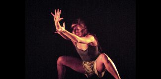 Indigenous choreographer Sophie Dow will perform "Journals of adoption" at "Zaagi'idiwin: Our Mothering Heart" on November 3 and 4, 2023 at Trent University in Peterborough. Presented by Public Energy Performing Arts and Nozhem First People's Performance Space, the program by Vancouver-based contemporary Indigenous dance company O.Dela Arts also features "Slip away" by Samantha Sutherland and "Rematriate XX23" by Olivia C. Davies. (Photo: Chris Randle)