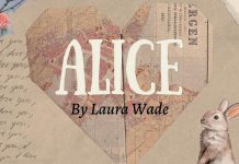 Anne Shirley Theatre Company's production of "Alice" by British playwright Laura Wade runs for six performances from November 17 to 26 at Nozhem First Peoples Performance Space at Trent University. (Graphic: Anne Shirley Theatre Company)