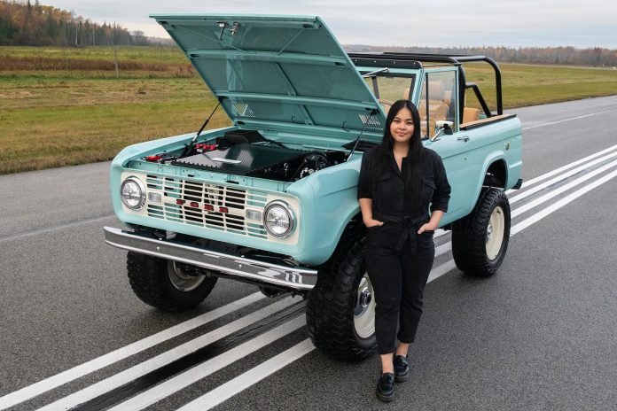 Sloane Paul is the first female CEO and founder of an electric vehicle start-up in North America, and she and her brother and co-founder Tom Chep are second-generation Canadians whose family came from Cambodia. Sloane hopes that, as leaders of ARC Motor Company, she and her brother will inspire others who have a similar background. (Photo: Lucas Scarfone)